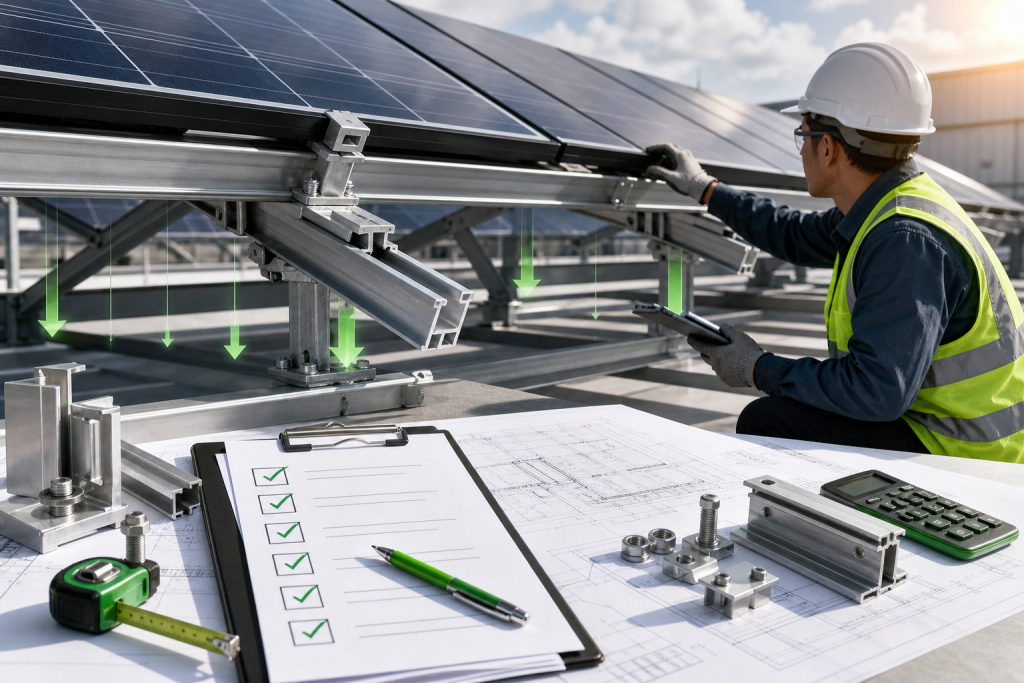 Solar Panel Mounting System Manufacturer Checklist for EPC and Sourcing Teams illustration 1